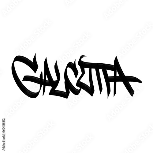 Calcutta - Handmade writing
