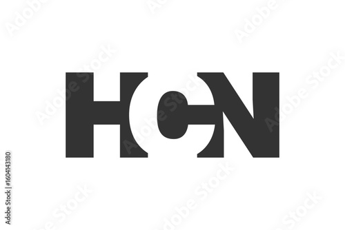 HCN logo design. Initial letter H C N bold font style for tech startups, consulting, corporate branding. Creative company name, headlines typography identity, trendy logotype. Free Download HCN logo design. Initial letter H C N bold font style for tech startups, consulting, corporate branding. Creative company name, headlines typography identity, trendy logotype. - GFXLoad