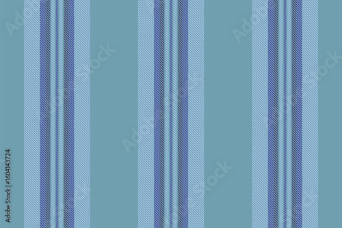 Elegant vertical stripes in calming blue hues create a sophisticated textile pattern.