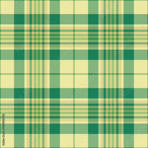 Seamless vector tartan design, ideal for creating fashionable ga