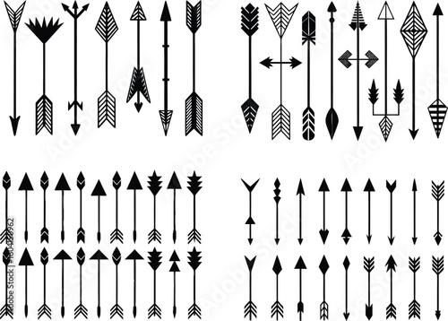 Vector silhouettes of flowers and cutlery icons create a decorative pattern for restaurant menu design