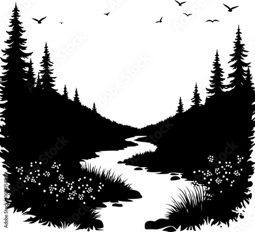 mountain biking, cycling, bike rider, outdoor  vector