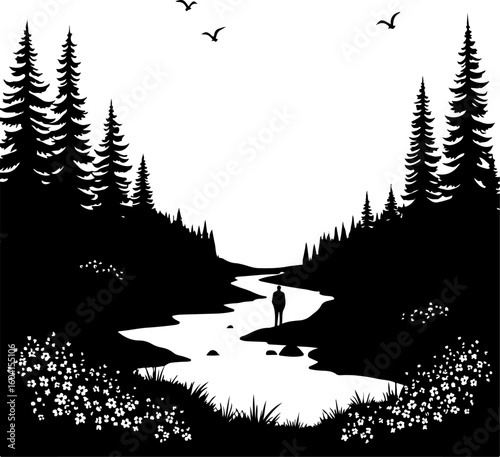 mountain biking, cycling, bike rider, outdoor  vector
