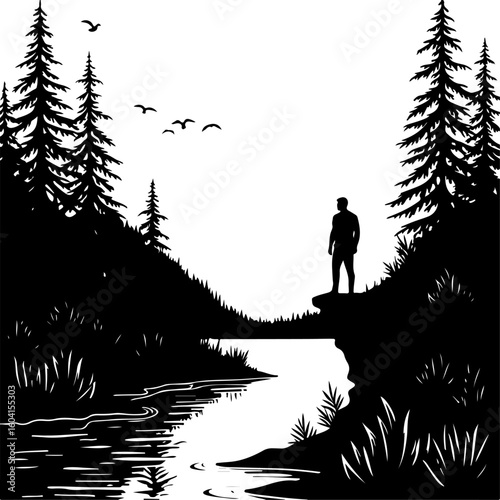 mountain biking, cycling, bike rider, outdoor  vector