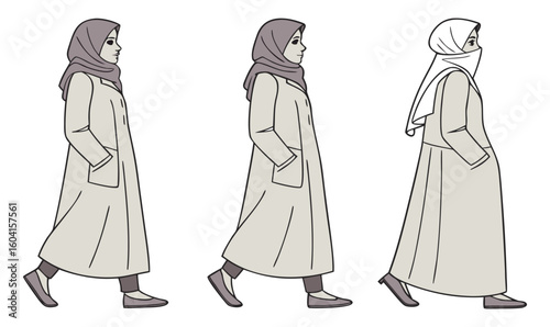 Traditional Islamic Women’s Clothing – Hijab, Abaya, Niqab, and Khimar Dress Styles