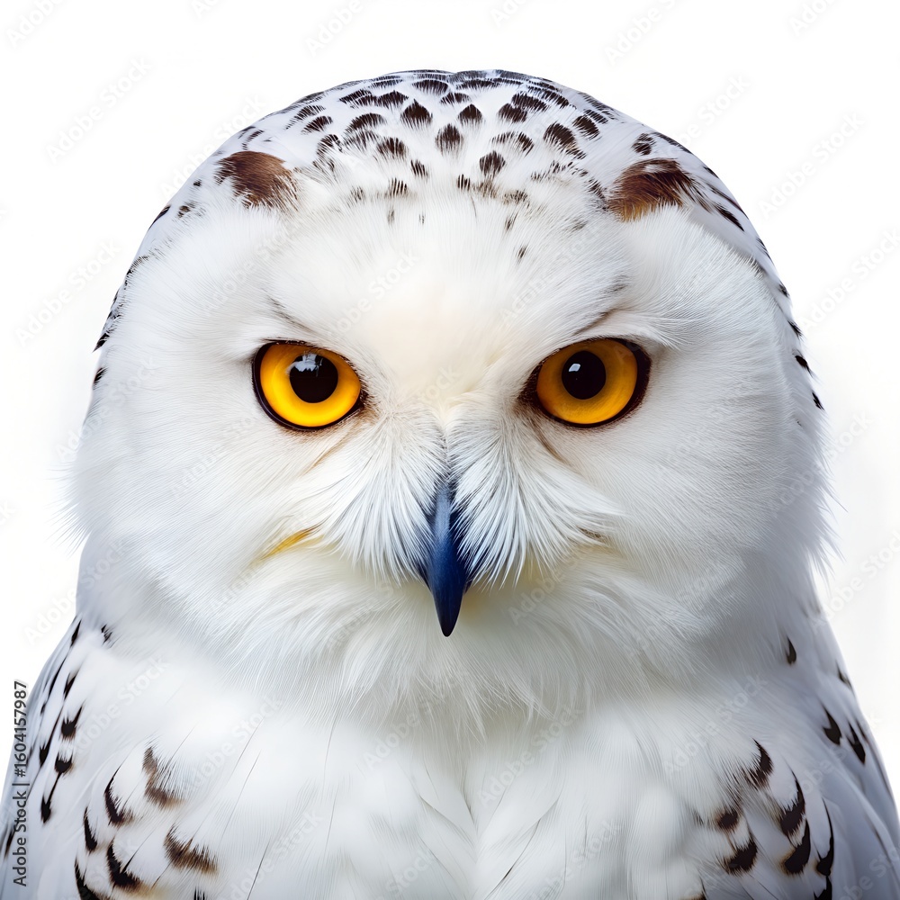 Obraz premium portrait of a snowy owl