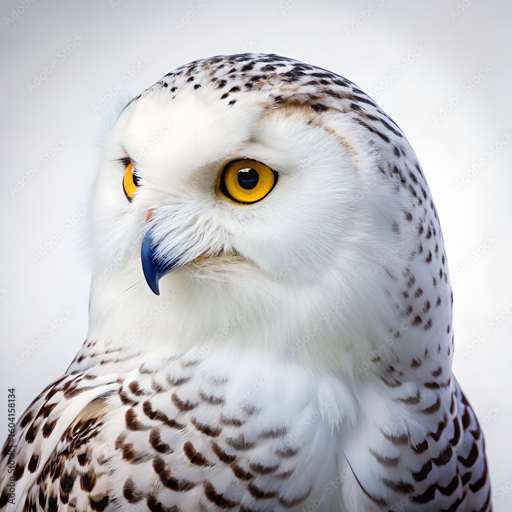 Obraz premium portrait of a snowy owl