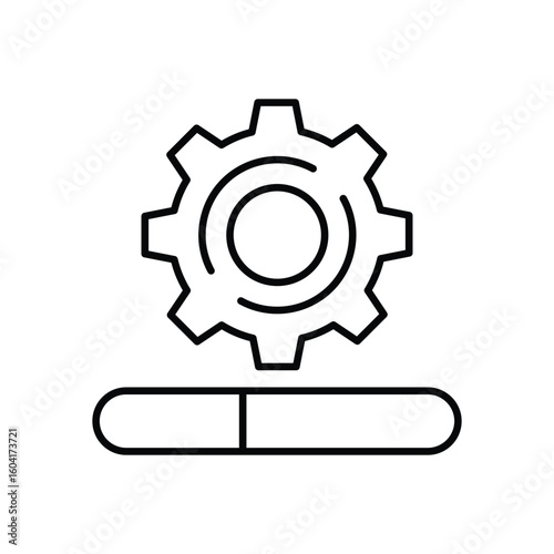Software Update Icon vector stock illustration