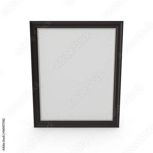 Black Frame Modern Minimalist Picture Frame Empty Picture Frame Blank Canvas png
