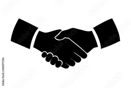 handshake vector illustration