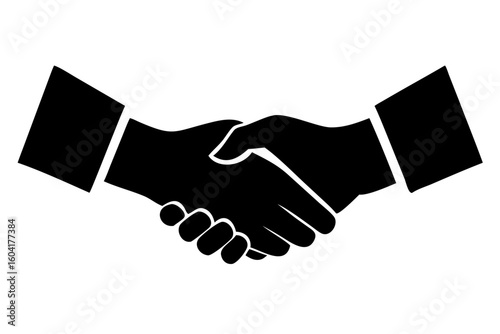 handshake vector illustration
