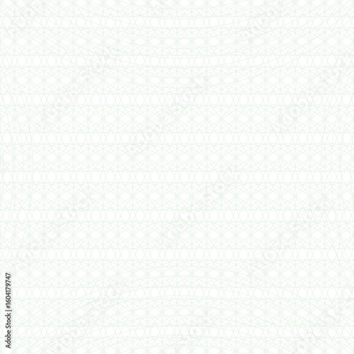Guilloche grid lines texture. Geometric lathe criss cross pattern useful for money design, certificates, diplomas and vouchers.