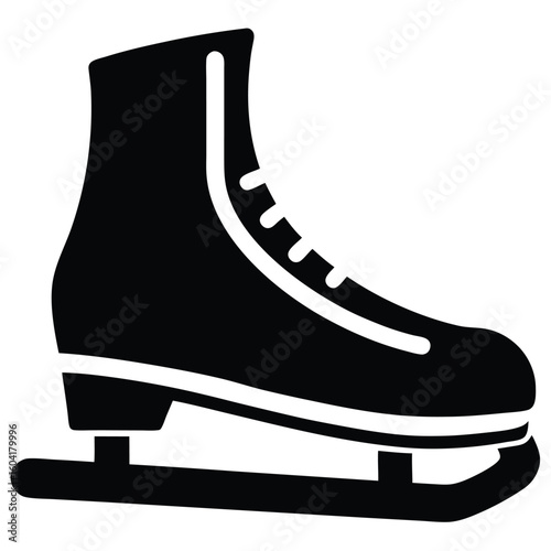ice skate vector icon