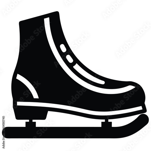ice skate vector icon