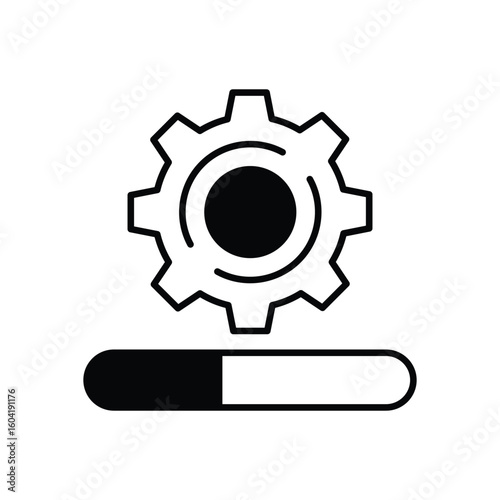 Software Update Icon vector stock illustration