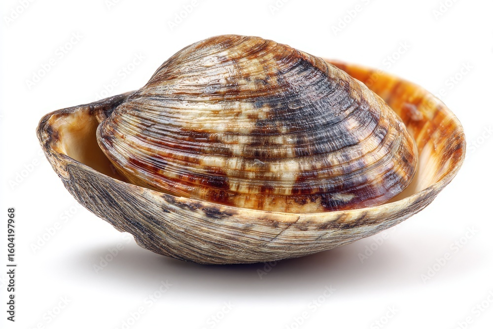 Fototapeta premium Clam isolated on white background