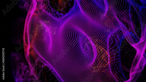 Принти на полотні a sphere with a colorful pattern on it