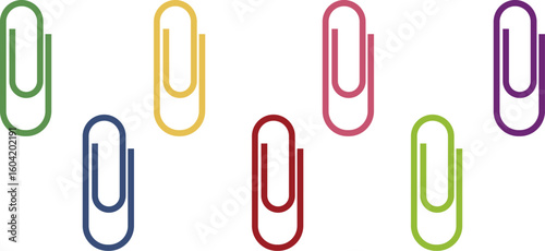 Vibrant Paperclip Collection