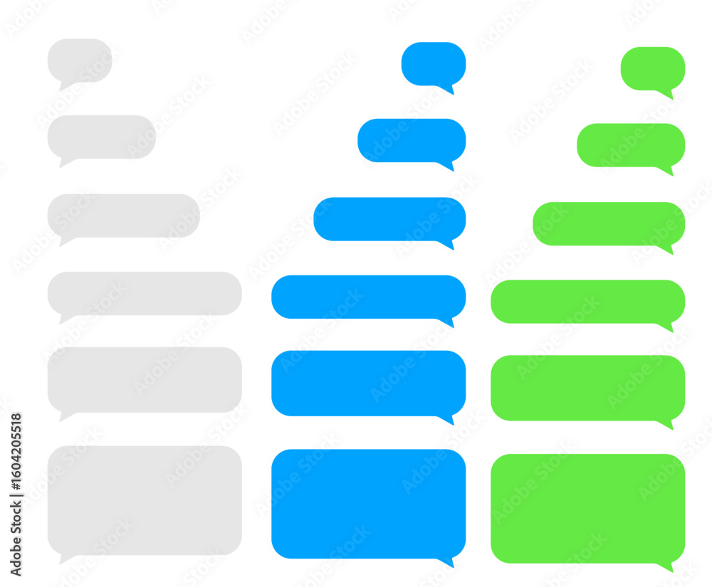 Phone chat message Phone chat message
