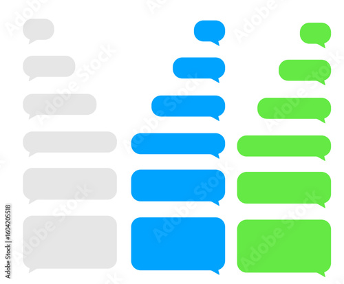 Phone chat message