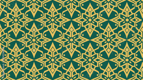 Seamless vector pattern in Arabian style. Geometric ornament golden colors isolated for wallpapers and backgrounds, fabric.gold, aesthetic, artistic, contemporary, cover, curtain, curve, damask, 