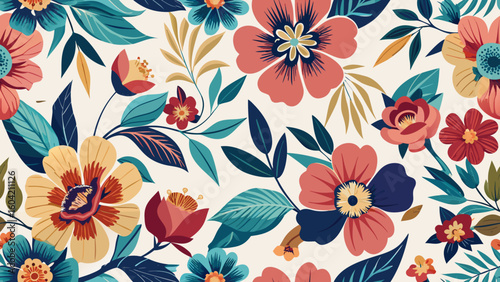 seamless floral pattern with flowers leaves wallpapers dark blue backgrounds for Fashionable modern wallpaper or textiles, book covers, Digital interfaces,gold, leaf, curtain, damask, drapery, 