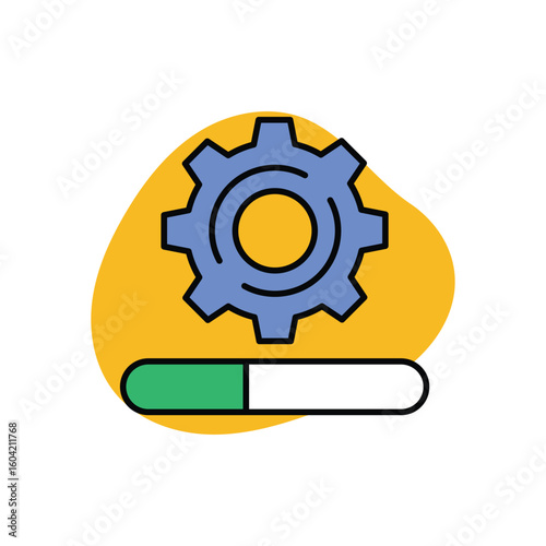Software Update Icon vector stock illustration