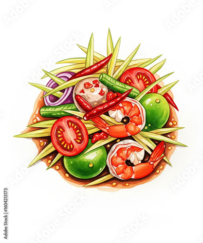 tomato and cucumber salad