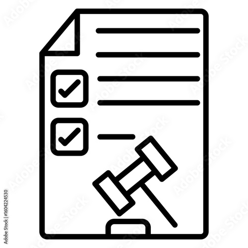 Compliance Vector Icon