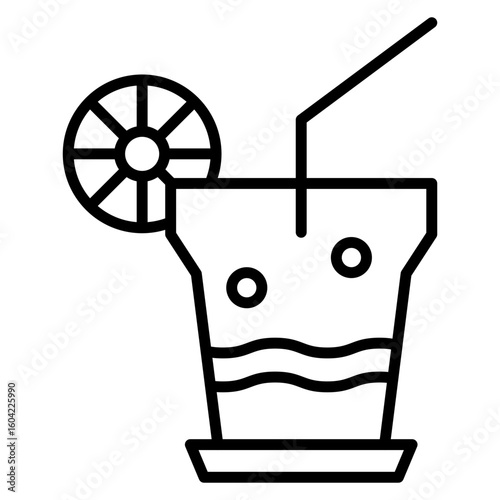 Lemonade Vector Icon