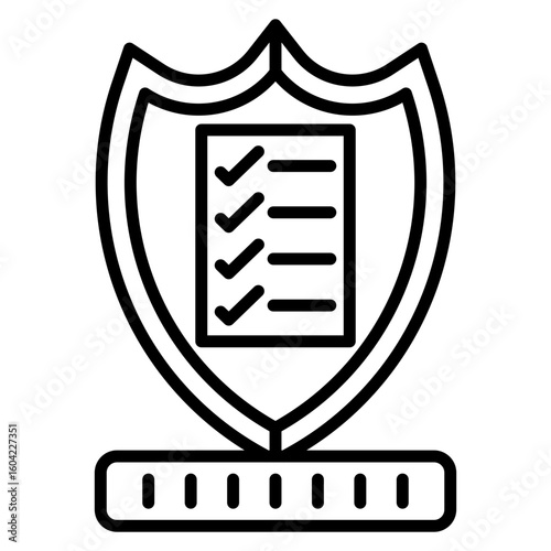 Insurance Policy Vector Icon