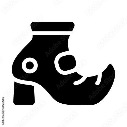 Witch's Shoe solid