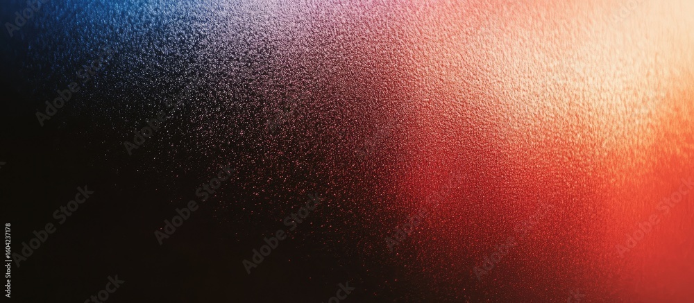 Obraz premium Abstract Texture with Shimmering Gradients of Blue to Red and Sparkling Highlights