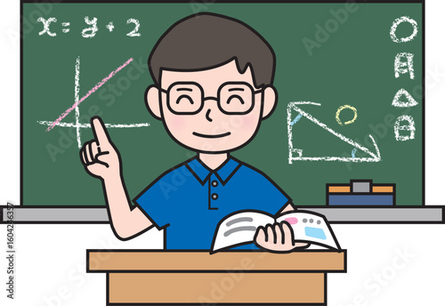 male teacher
学校の先生
