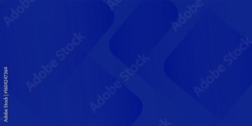 Abstract blue background with glowing geometric lines. Modern blue gradient square shape design. Futuristic technology concept. Suit for brochure, corporate, website, poster, banner, cover modern