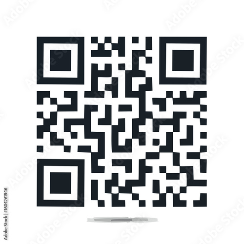 QR code graphic for data storage solutions and mobile scanning apps