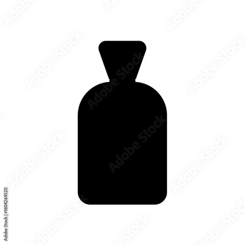 Perfume Bottle Silhouette Vector Icon