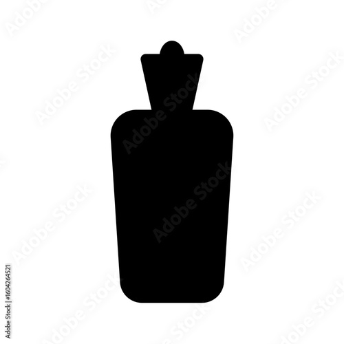 Perfume Bottle Silhouette Vector Icon