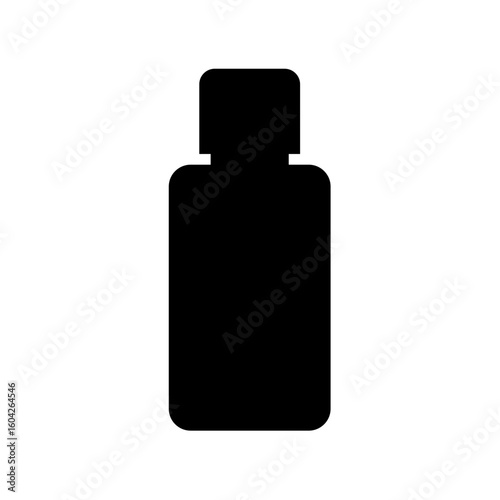 Perfume Bottle Silhouette Vector Icon