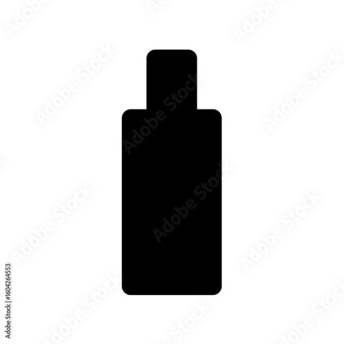 Perfume Bottle Silhouette Vector Icon