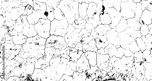 A Black grunge Dry cracked old wood bark texture with an abstract earthen pattern, a black and white drawing of a cracked wall, texture of the old wall, Dry cracked old wall texture