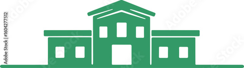 school building icon 