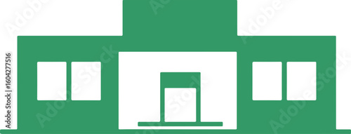school building icon 