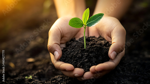  Hands holding a sapling growing into a full-grown tree, symbolizing growth and change (1)