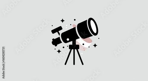 Discover distant galaxies with this modern telescope, sparking curiosity and wonder.