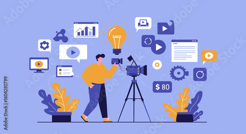 Creative filmmaker captures ideas, generates business success with innovative technology