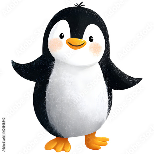 cute penguin cartoon