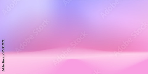 Abstract pink color gradient studio background for product presentation. Empty room with shadows of window. 3d purple room with copy space. Blurred backdrop