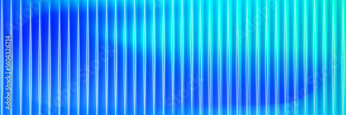 Gradient glass corrugated mesh aqua marine fractal smooth background. Blue gradient mesh corrugated aquamarine teal abstract design fractal. Emerald color bg. Vector illustration