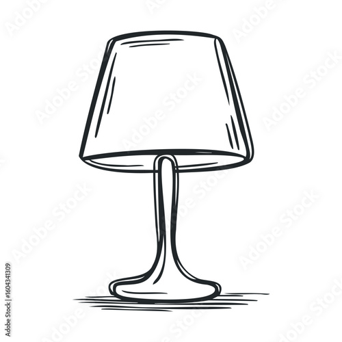 Stylish table lamp design for modern interiors and decor